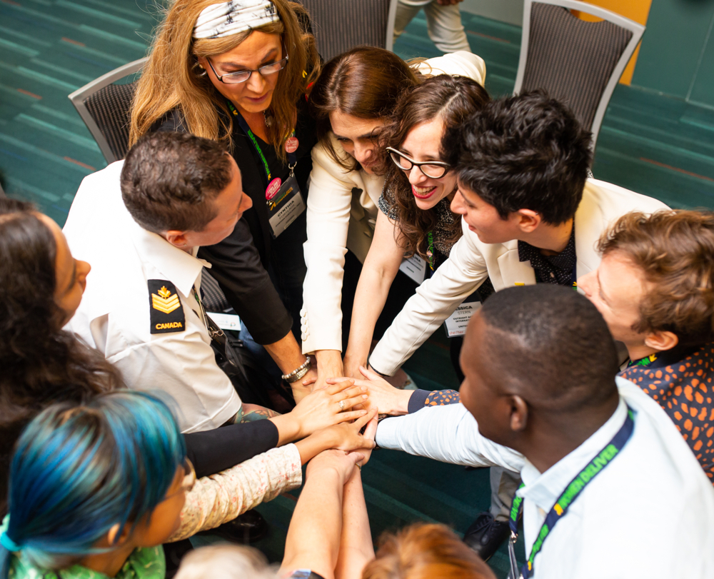 MICE Tourism - An example of What is MICE: A team building activity at the Women Deliver Conference