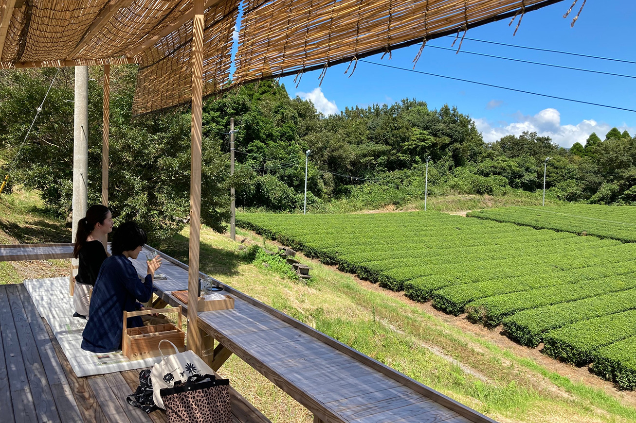 MICE Activities Acommodations Kagoshima Japan Tea Time on a Terrace