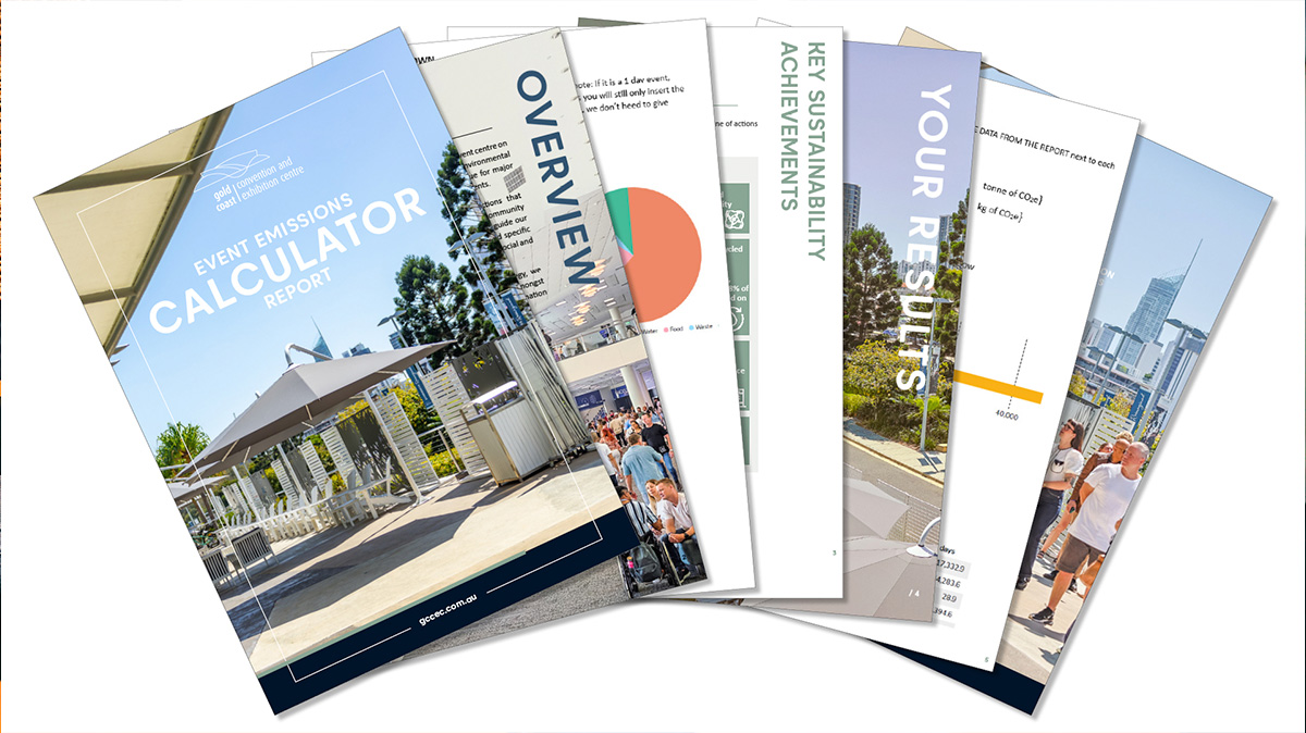 Event Emissions Calculator Report by The Gold Coast Convention and Exhibition Centre MICE Australia