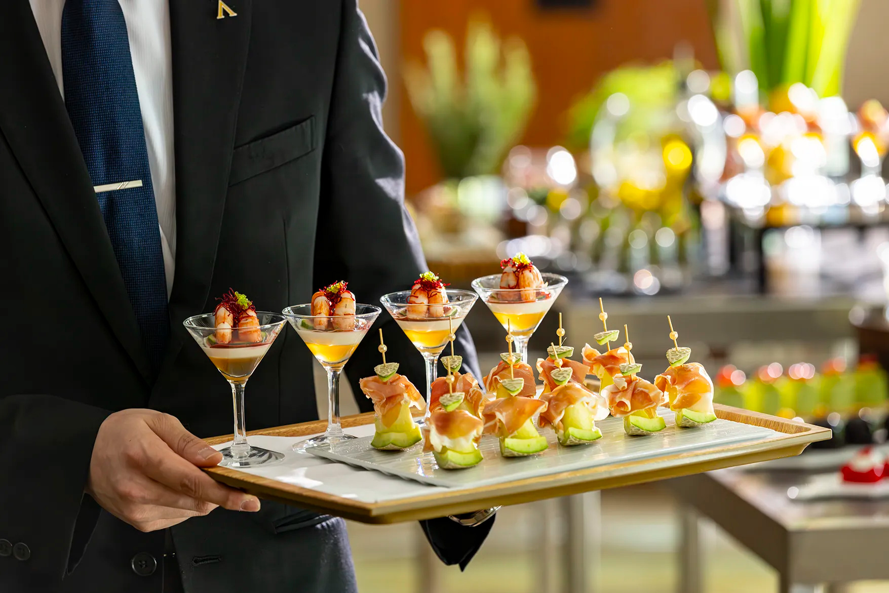 MICE Conrad Tokyo Premier Outside Catering background